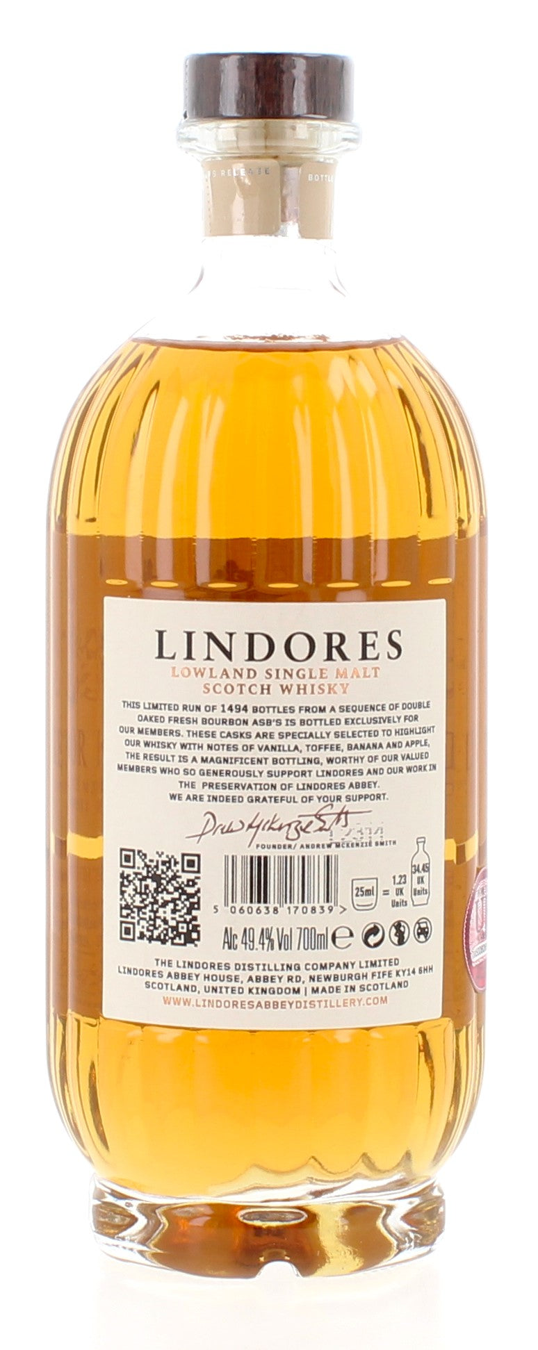 Lindores Abbey - 1494 Members Edition #3 - 70cl 49.4%