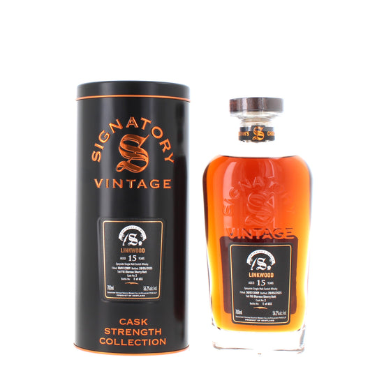 Linkwood 15 Year Old 2009 #2 Symington's Choice Single Malt - 70cl 56.2%