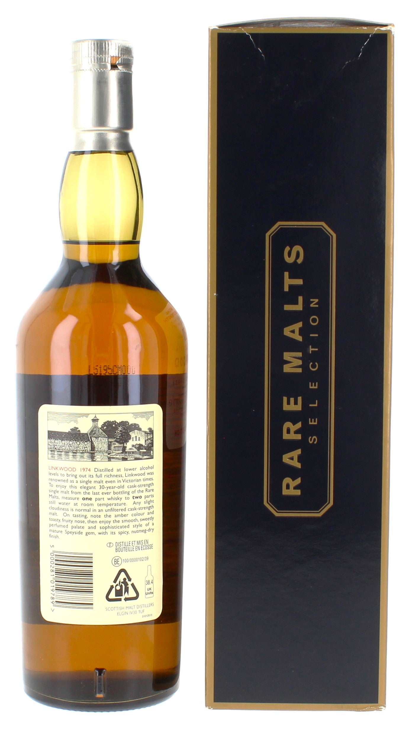 Linkwood 30 Year Old 1974 Rare Malts - 70cl 54.9% – The Really