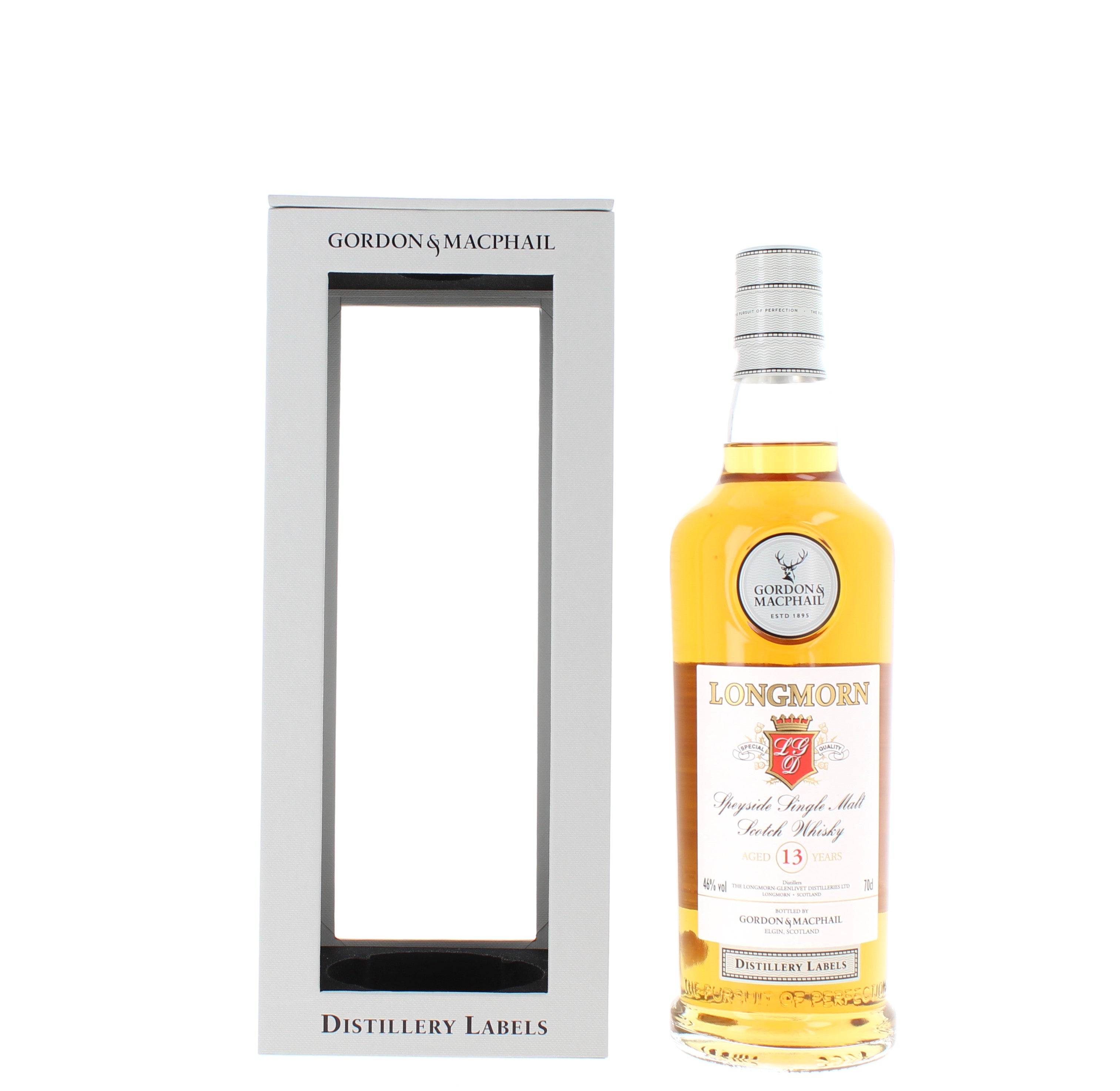 Longmorn 13 Year Old Gordon & MacPhail Distillery Labels Single Malt - 70cl 46%