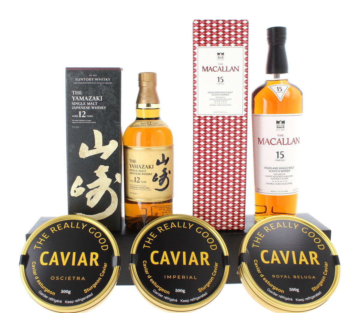 Luxury Caviar, Yamazaki & Macallan Gift Set