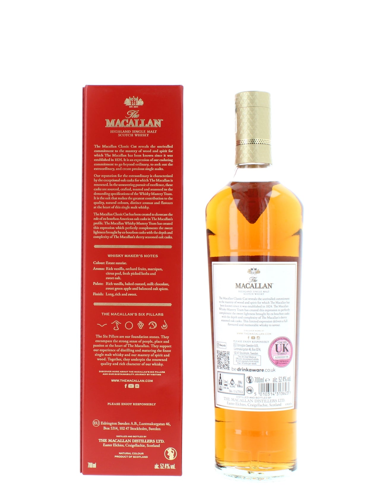 Macallan Classic Cut 2024 Edition Highland Single Malt - 70cl 52.4%