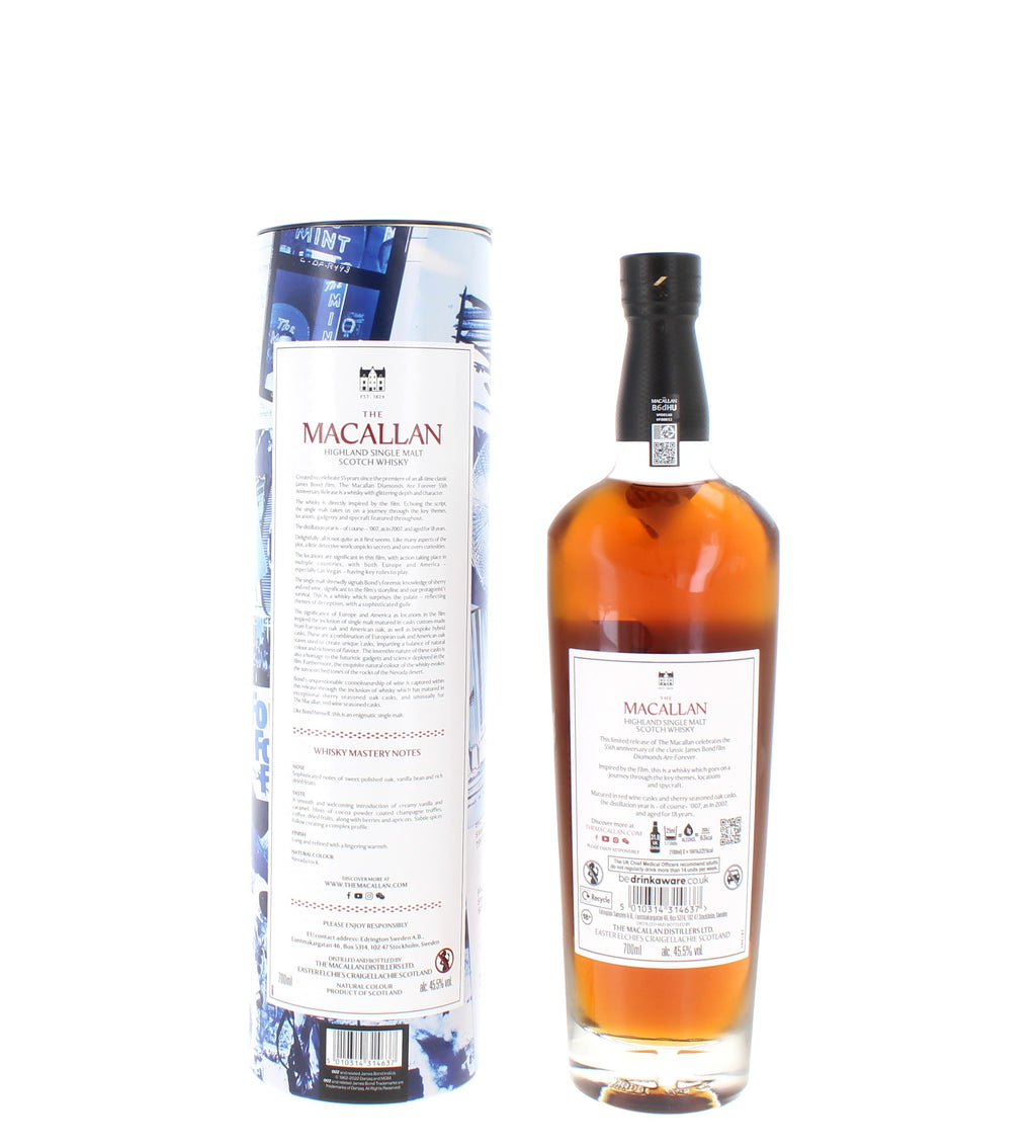 The Macallan Diamonds Are Forever 55th Anniversary Release - 70cl 45.5%