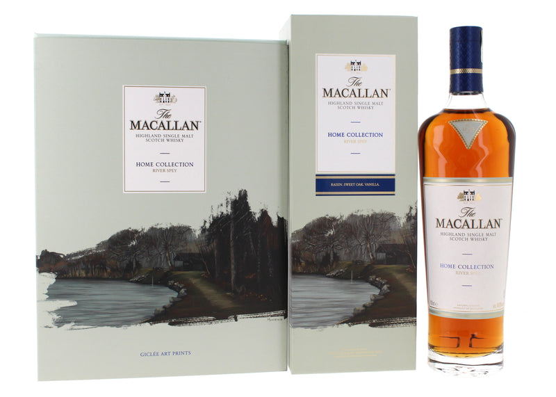 Macallan Home Collection River Spey With Prints Single Malt - 70cl 44.8%