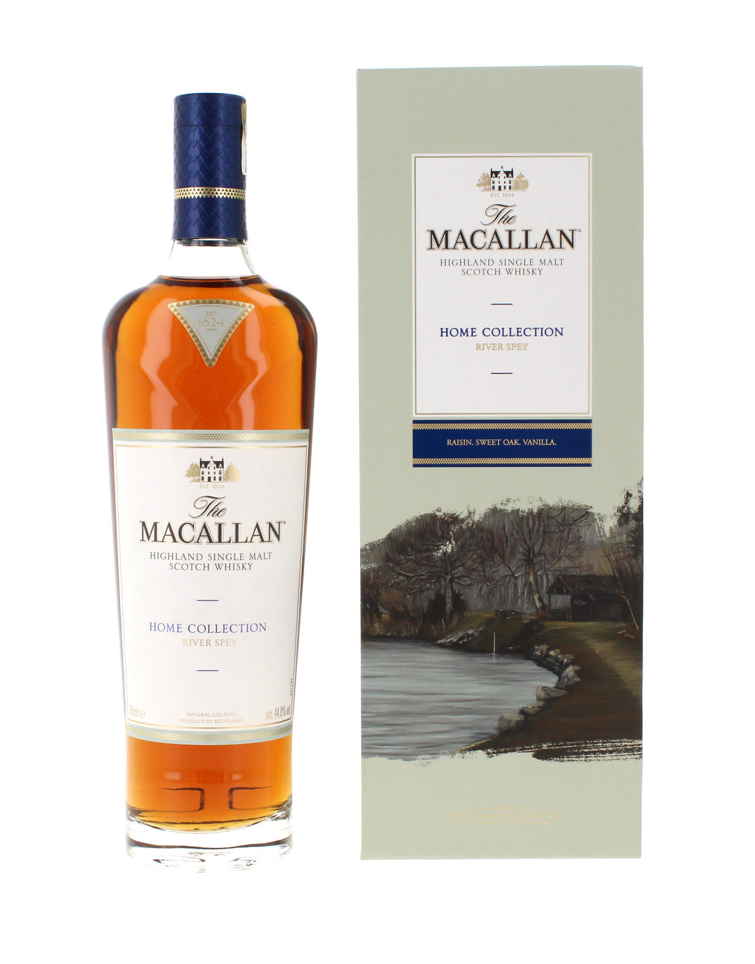 Macallan Home Collection River Spey With Prints Single Malt - 70cl 44.8%