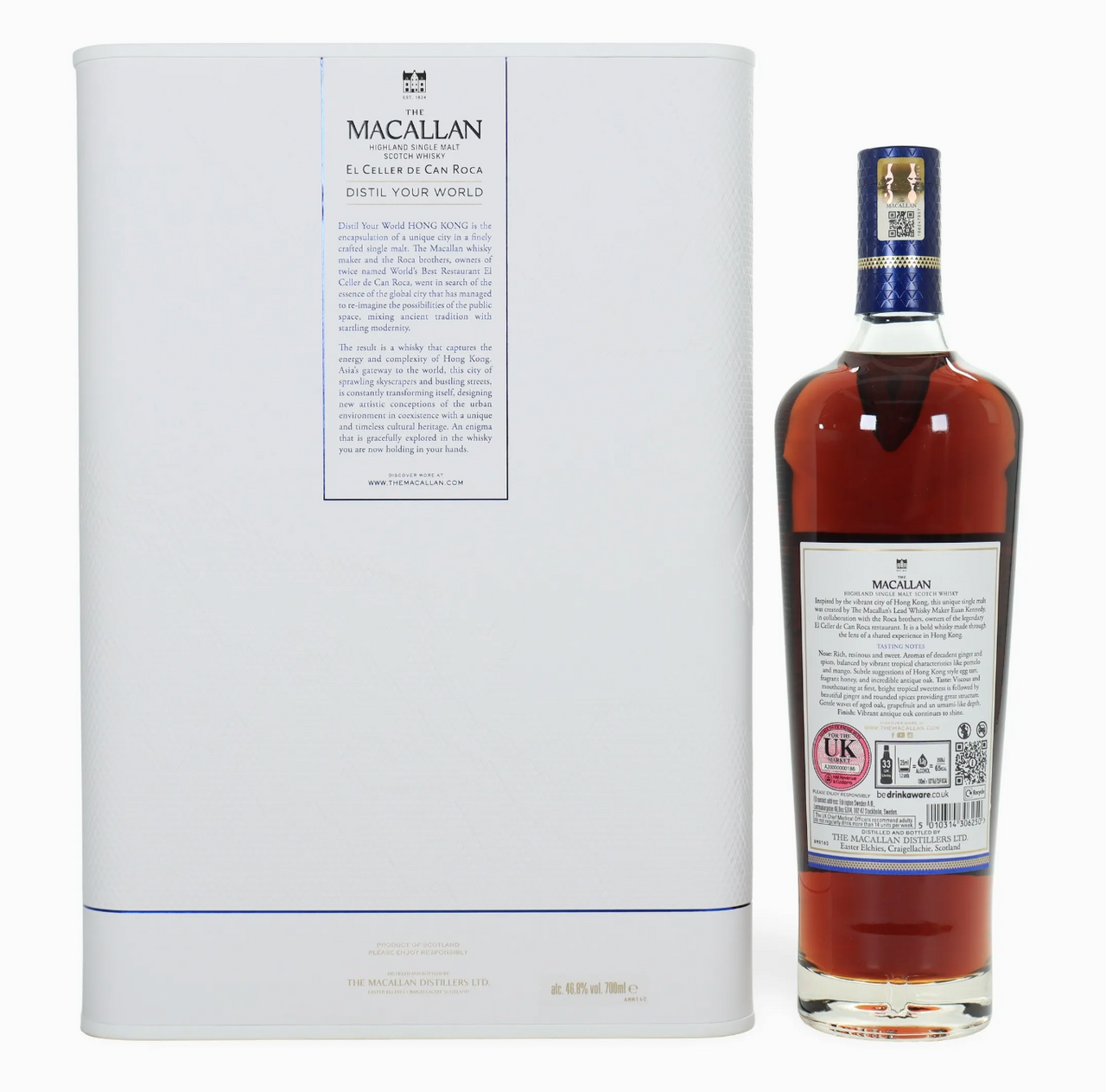 Macallan Distil Your World Hong Kong Single Malt- 70cl 46.8%