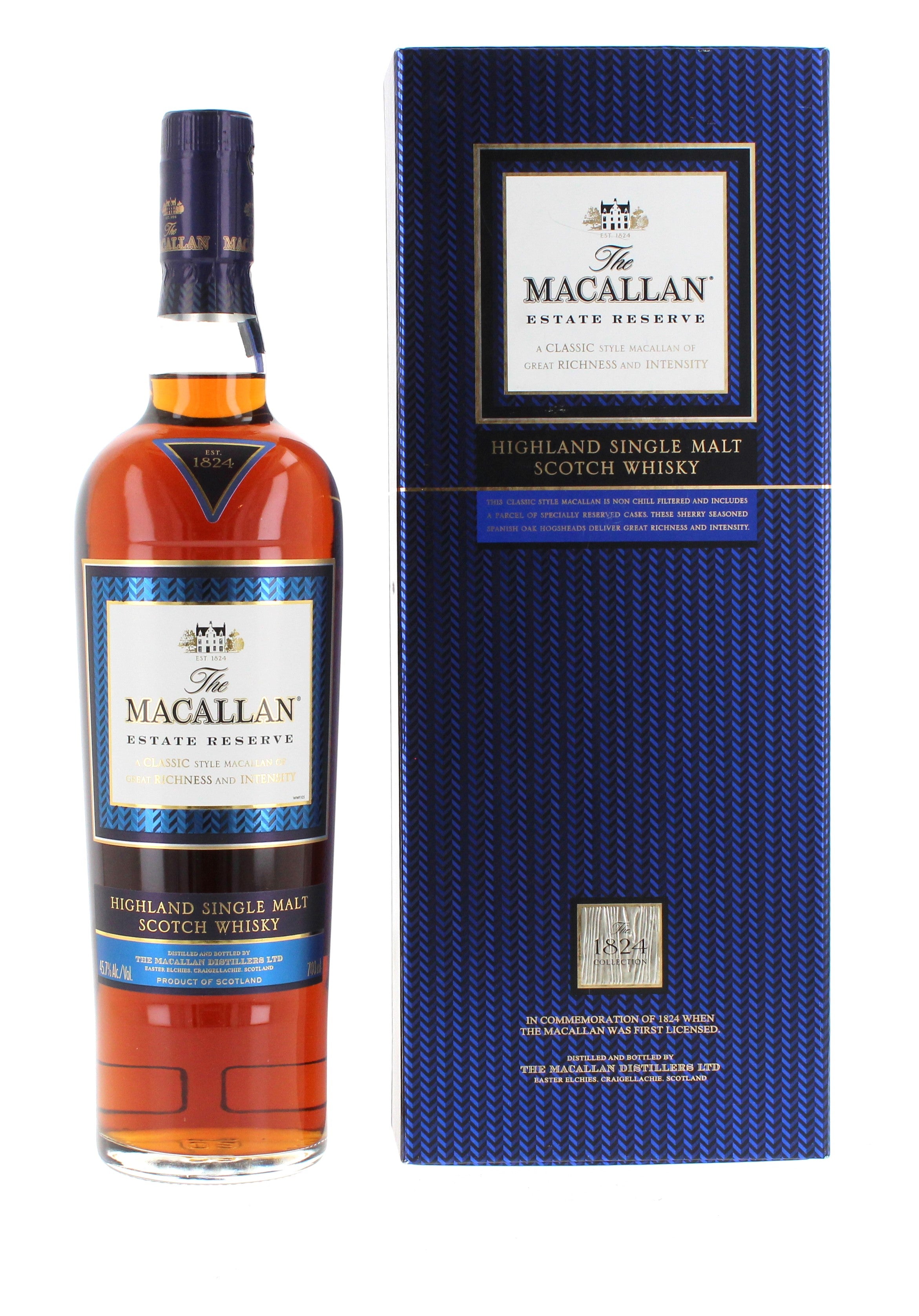 The Macallan 1824 Collection Estate Reserve - 70cl 45.7% – The