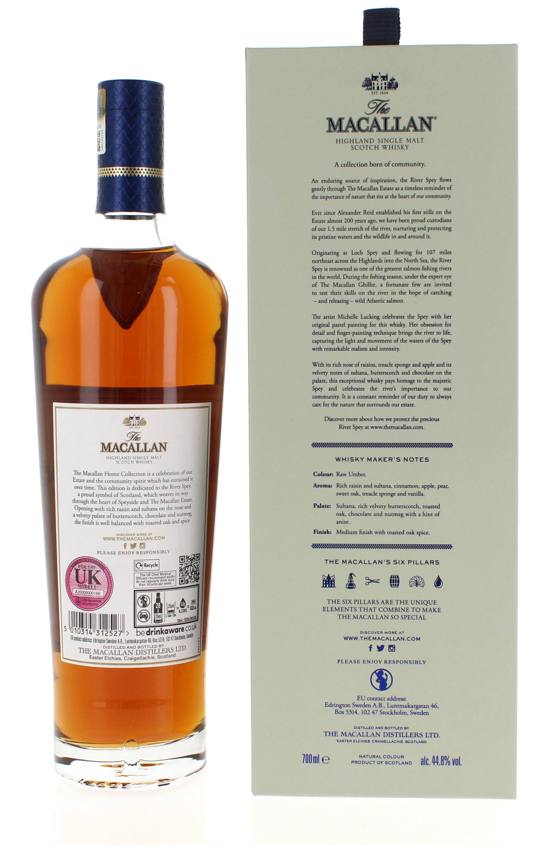 Macallan River Spey - Home Collection 70cl 44.8%