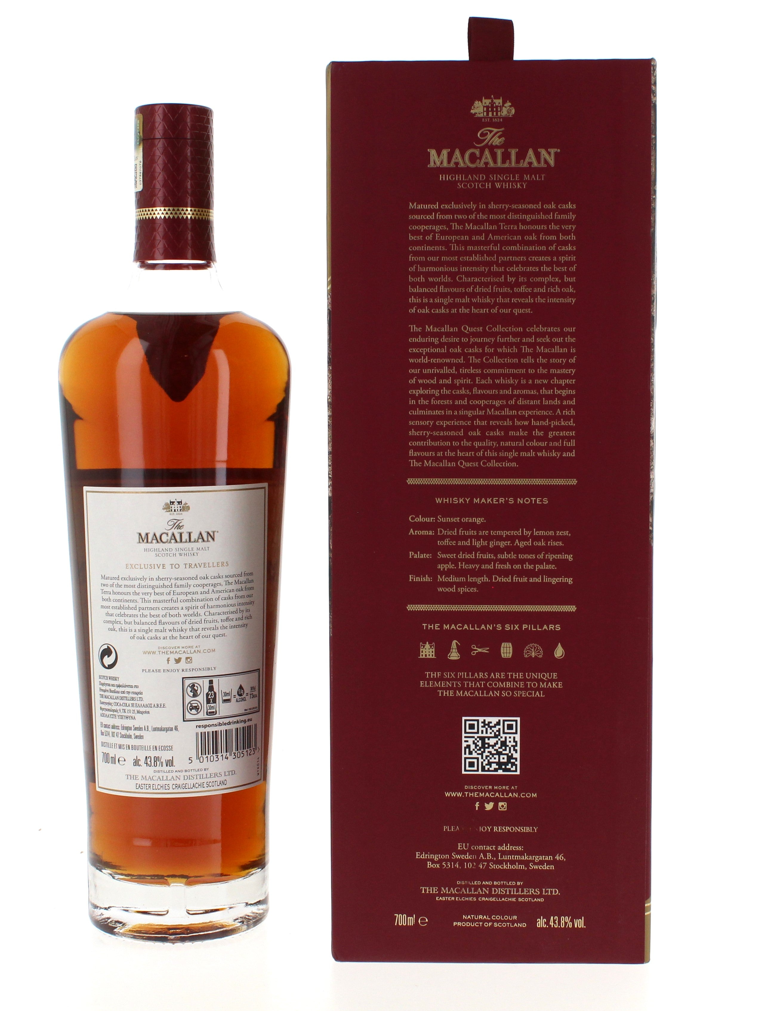 Macallan Terra Travelers Edition – Vintage Kosherca