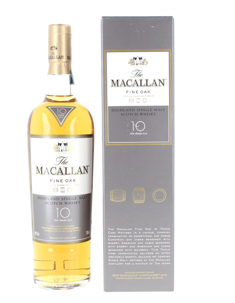 The Macallan 10 Year Old Fine Oak 70cl 40%