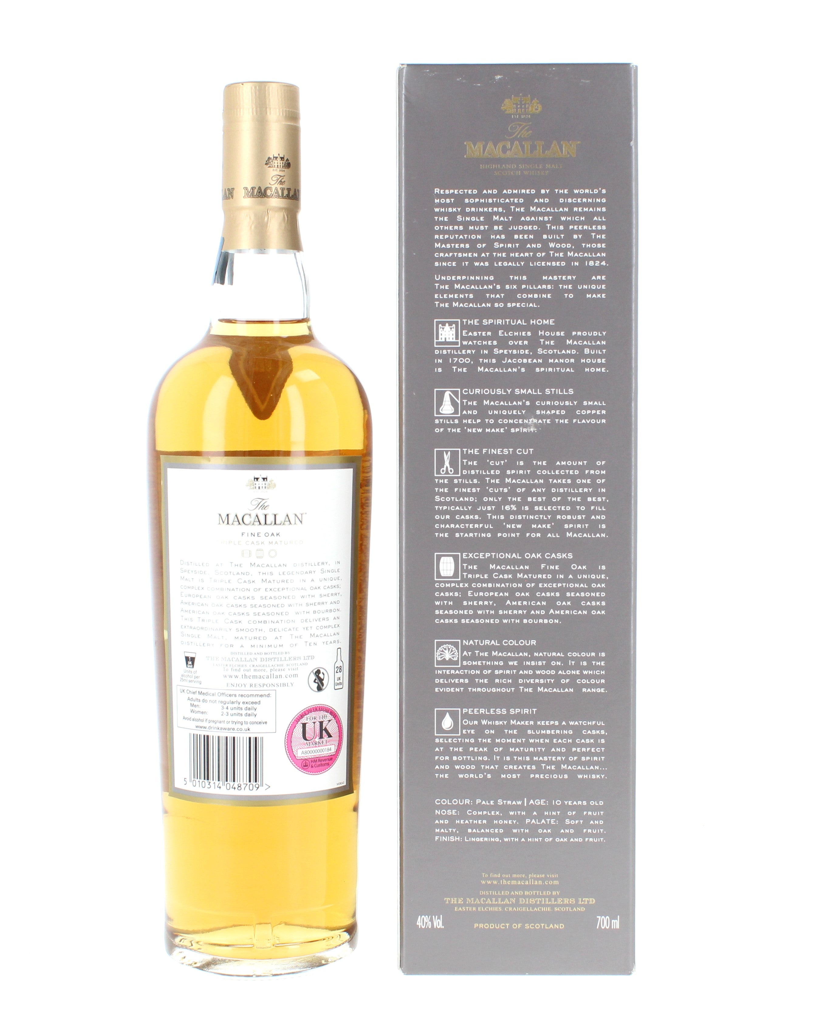 The Macallan 10 Year Old Fine Oak 70cl 40%