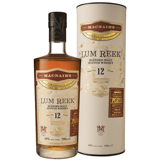 MacNair's Lum Reek 12 Year Old (2021 rebrand) - 70cl 46%