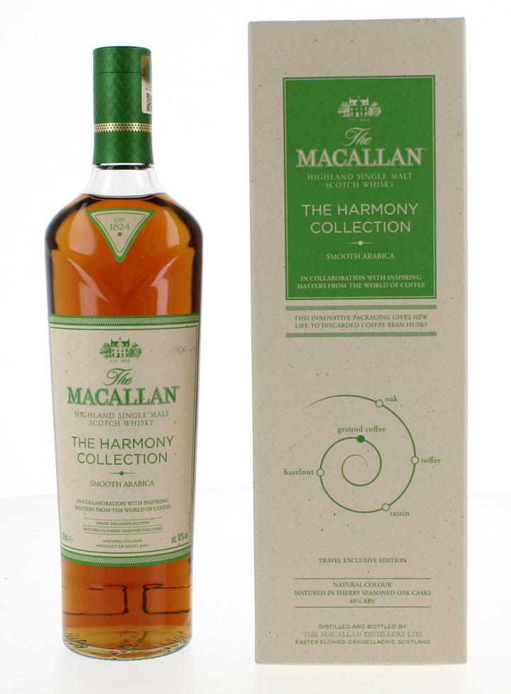 Macallan The Harmony Collection Smooth Arabica Speyside Single Malt Scotch Whisky - 70cl 40%