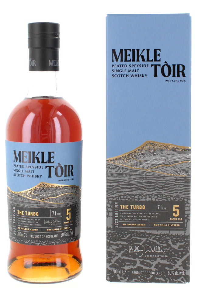 Meikle Toir 5 Year Old Turbo 70cl 50%