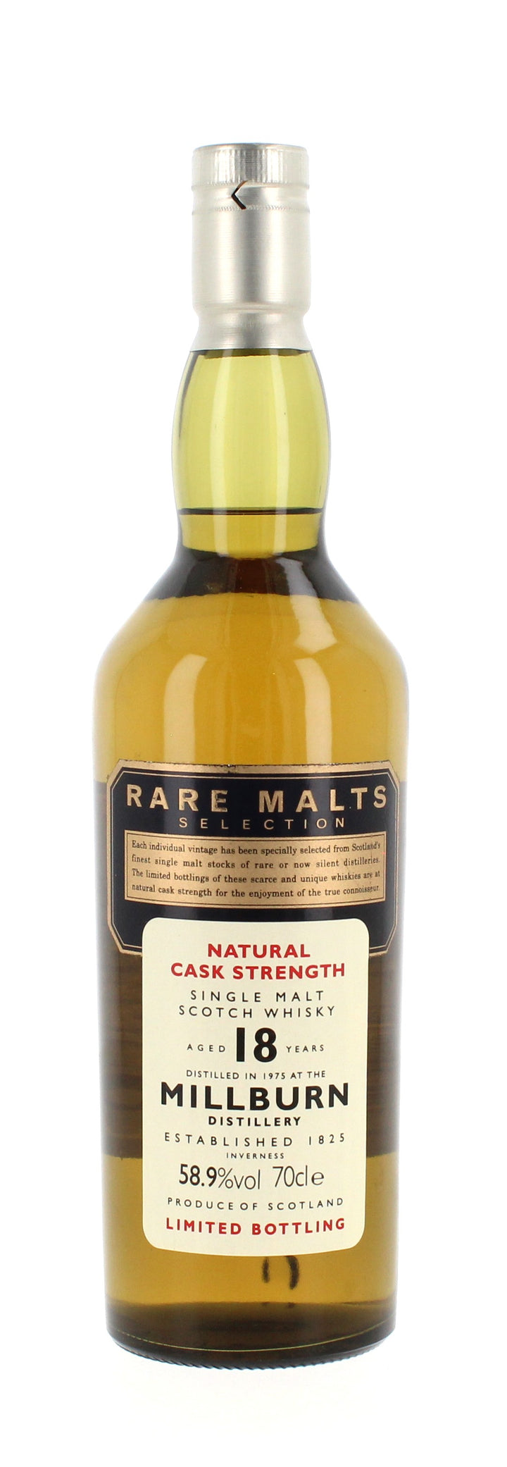 Millburn 18 Year Old 1975 Rare Malts - 70cl 58.9% No Box