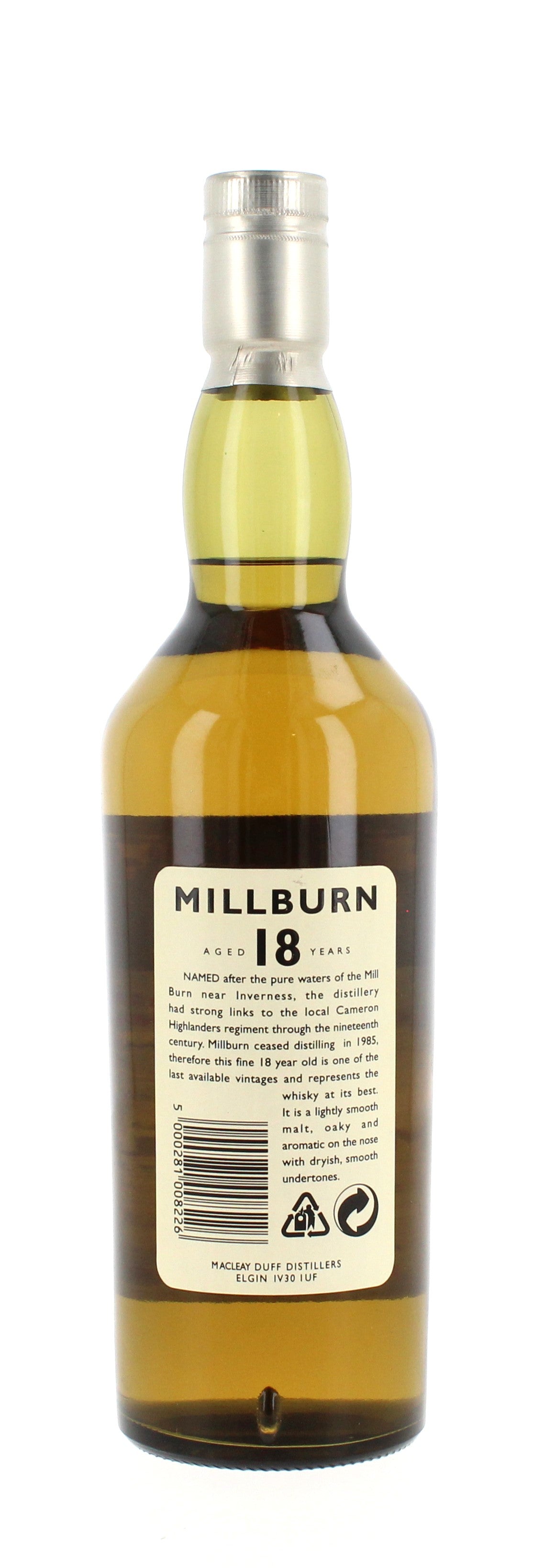 Millburn 18 Year Old 1975 Rare Malts - 70cl 58.9% No Box – The
