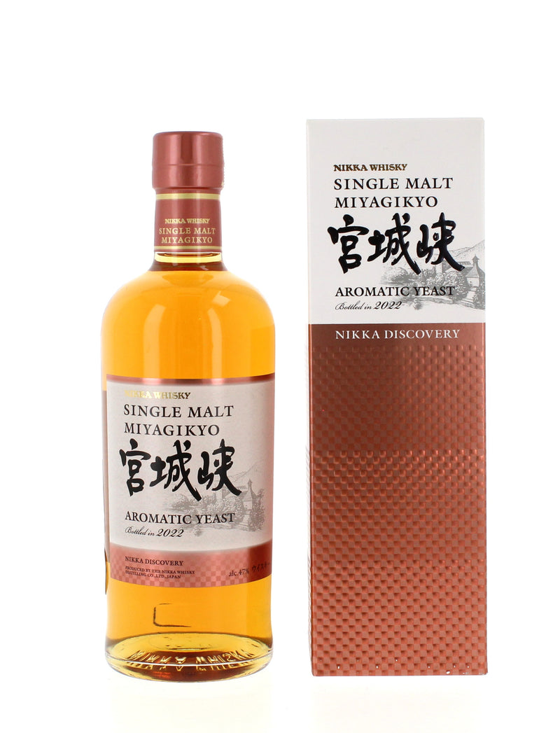 Nikka Discovery Series 2022 Release Miyagikyo Aromatic Yeast Single Malt - 70cl 47%