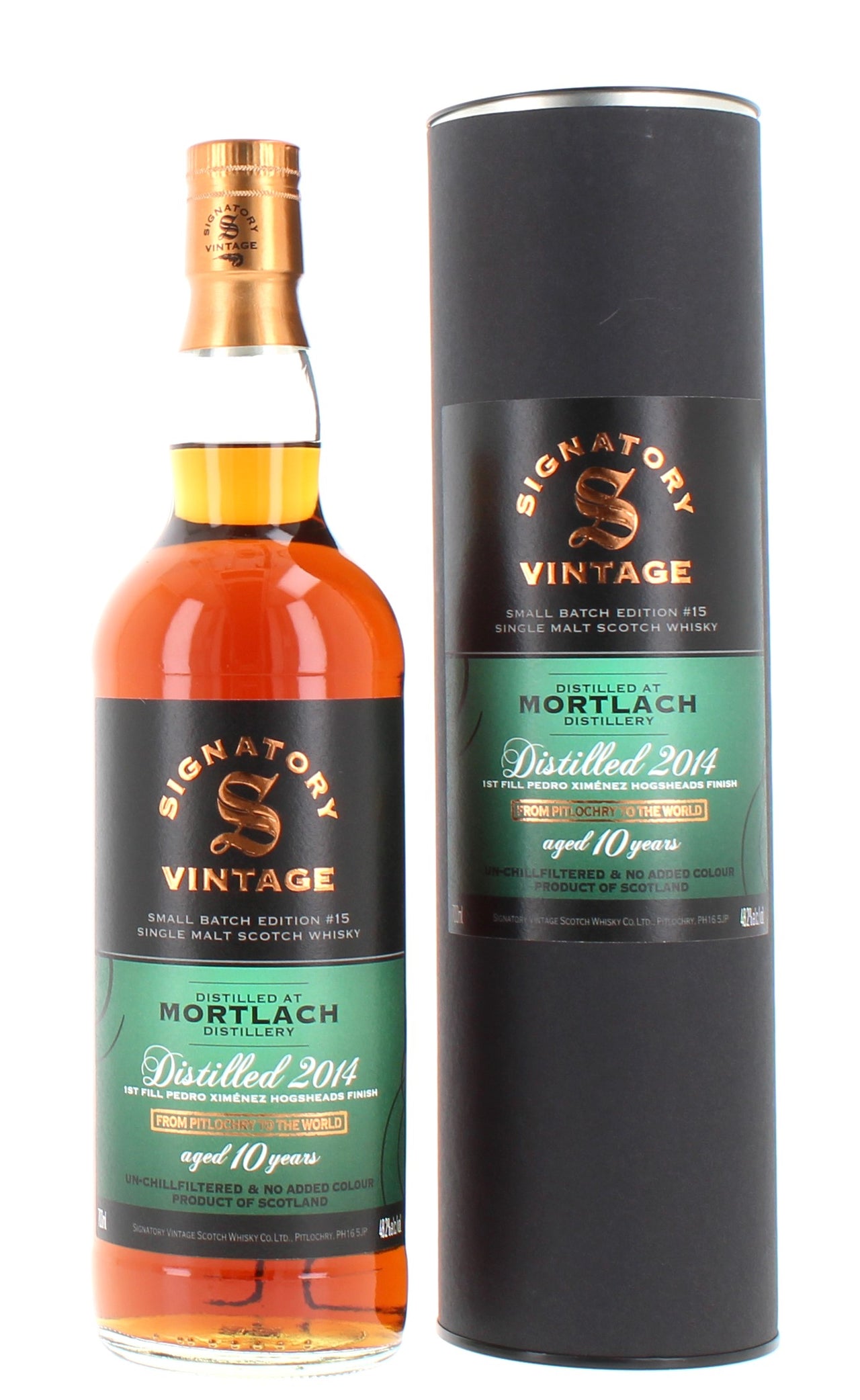 Mortlach 10 Year Old 2014 Small Batch #15 - 70cl 48.2%
