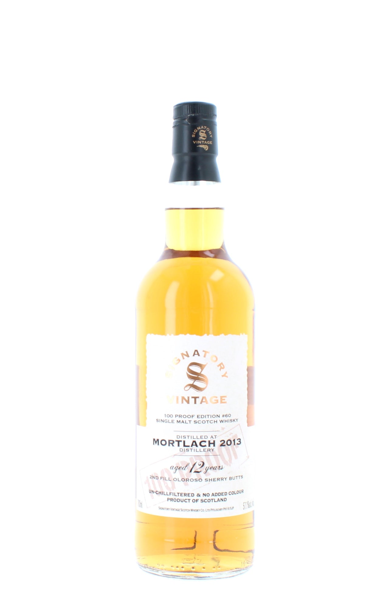 Mortlach 12 Year Old 2013 100 Proof Edition #60 Single Malt - 70cl 57.1%