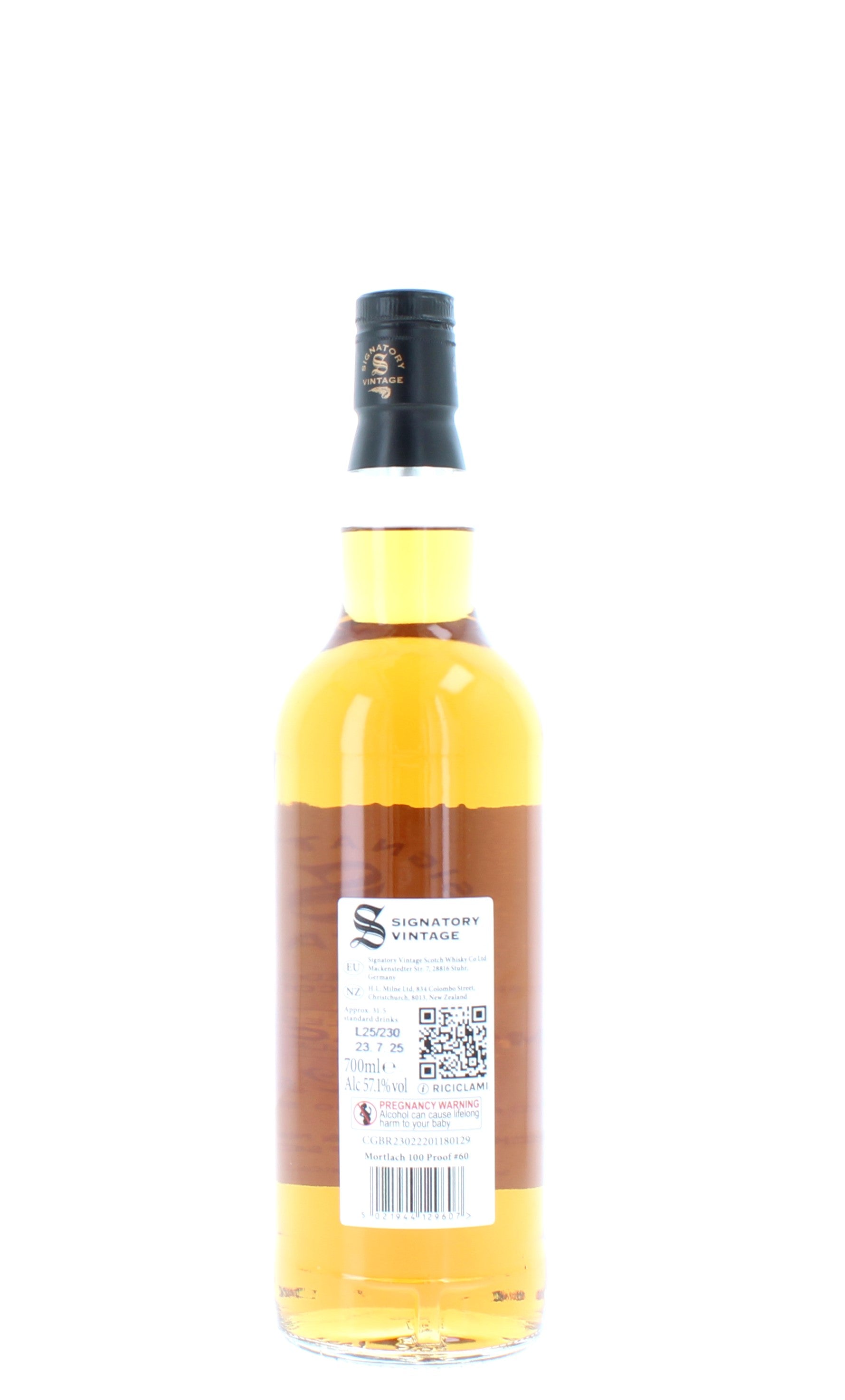 Mortlach 12 Year Old 2013 100 Proof Edition #60 Single Malt - 70cl 57.1%