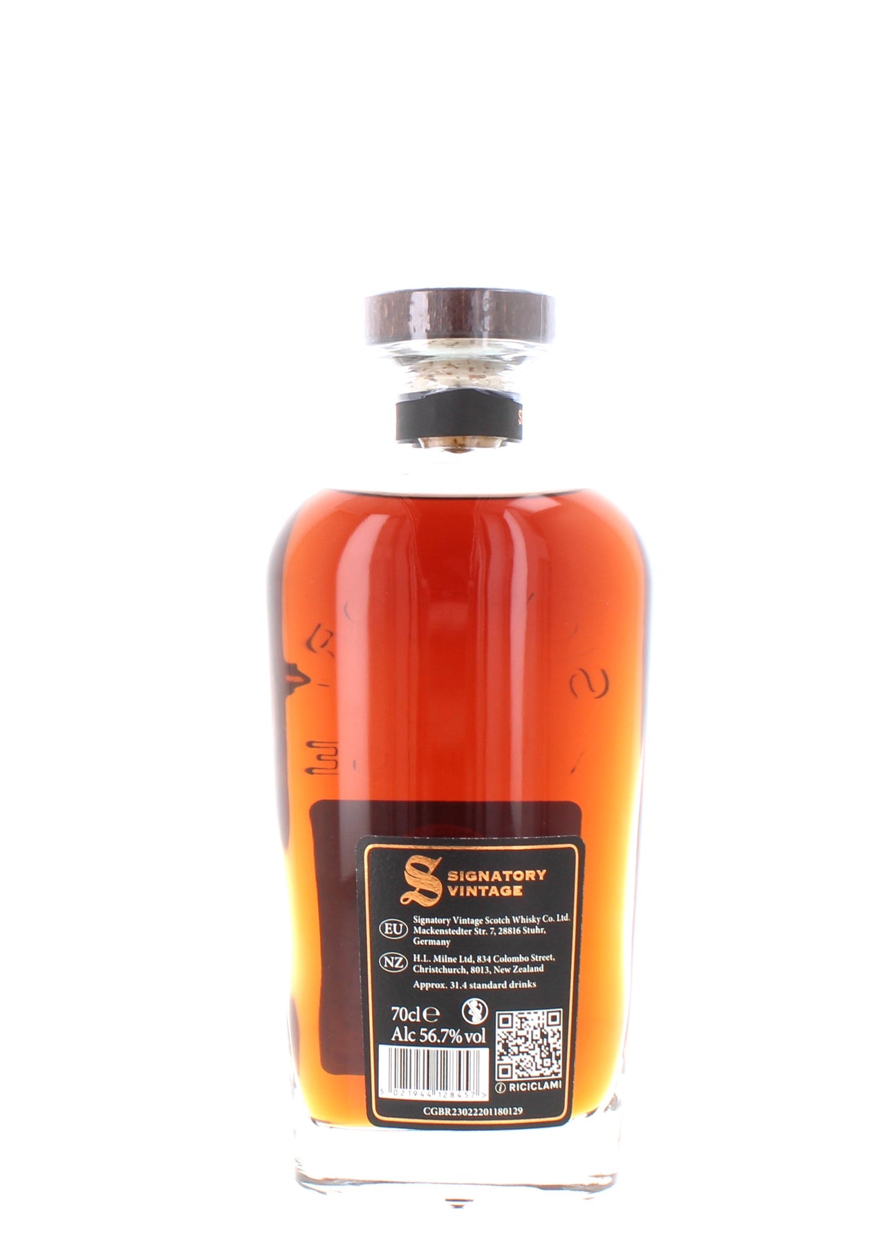 Mortlach 17 Year Old 2007 Symington's Choice #203 Single Malt - 70cl 56.7%