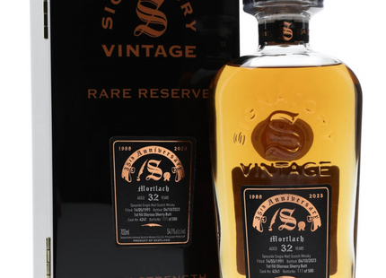 Mortlach 32 Year Old 1991 - Cask Strength Collection Rare Reserve 35th Anniversary Signatory Whisky 70cl 54.1%