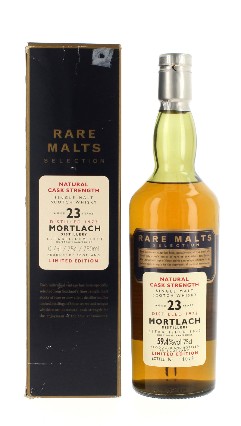 Mortlach 23 Year Old 1972 Rare Malts - 75cl 59.4%