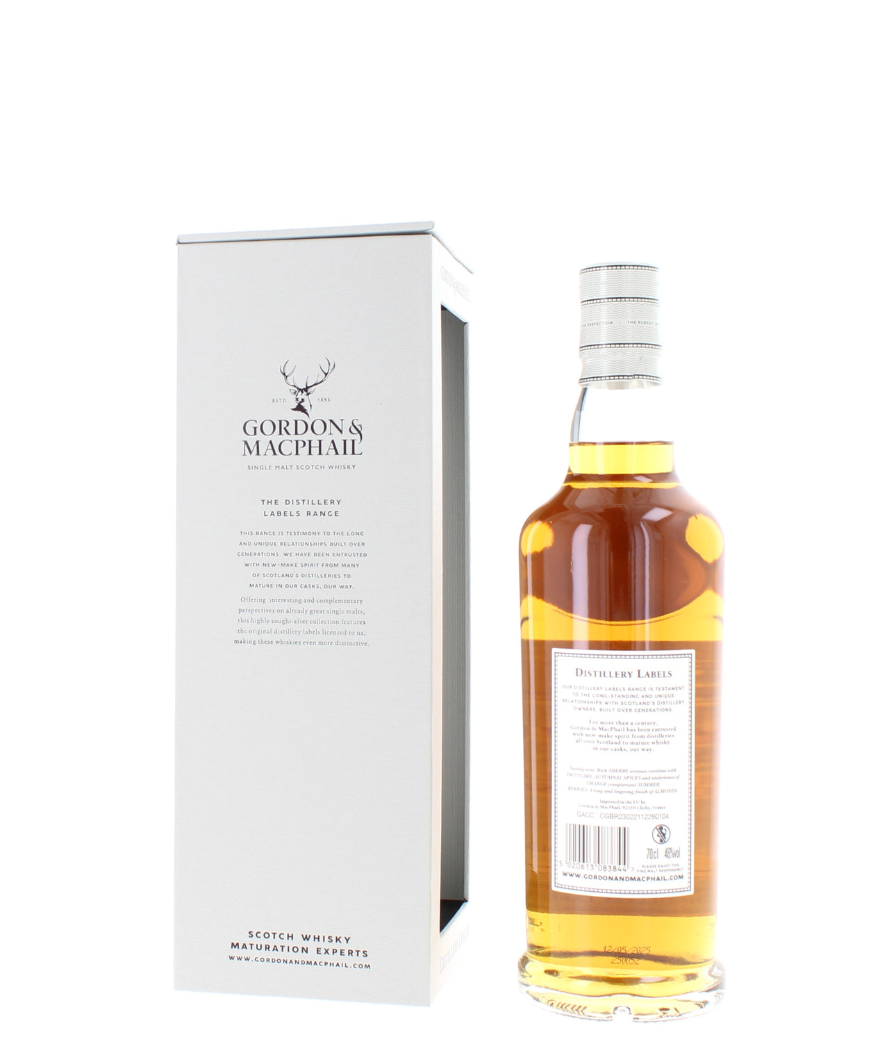 Mortlach 25 Year Old Distillery Labels Gorden & MacPhail Single Malt - 70cl 46%