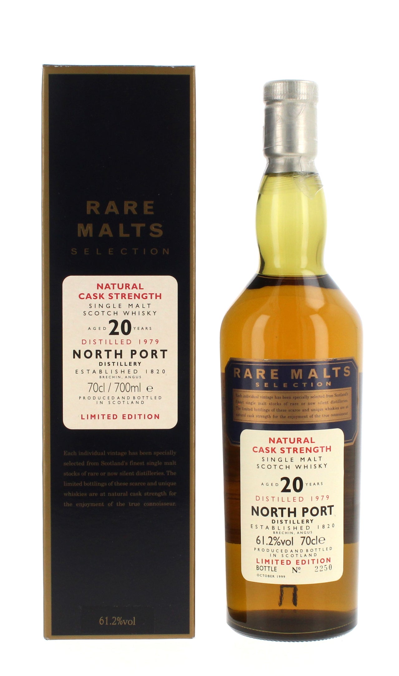 North Port 20 Year Old 1979 Rare Malts - 70cl 61.2%