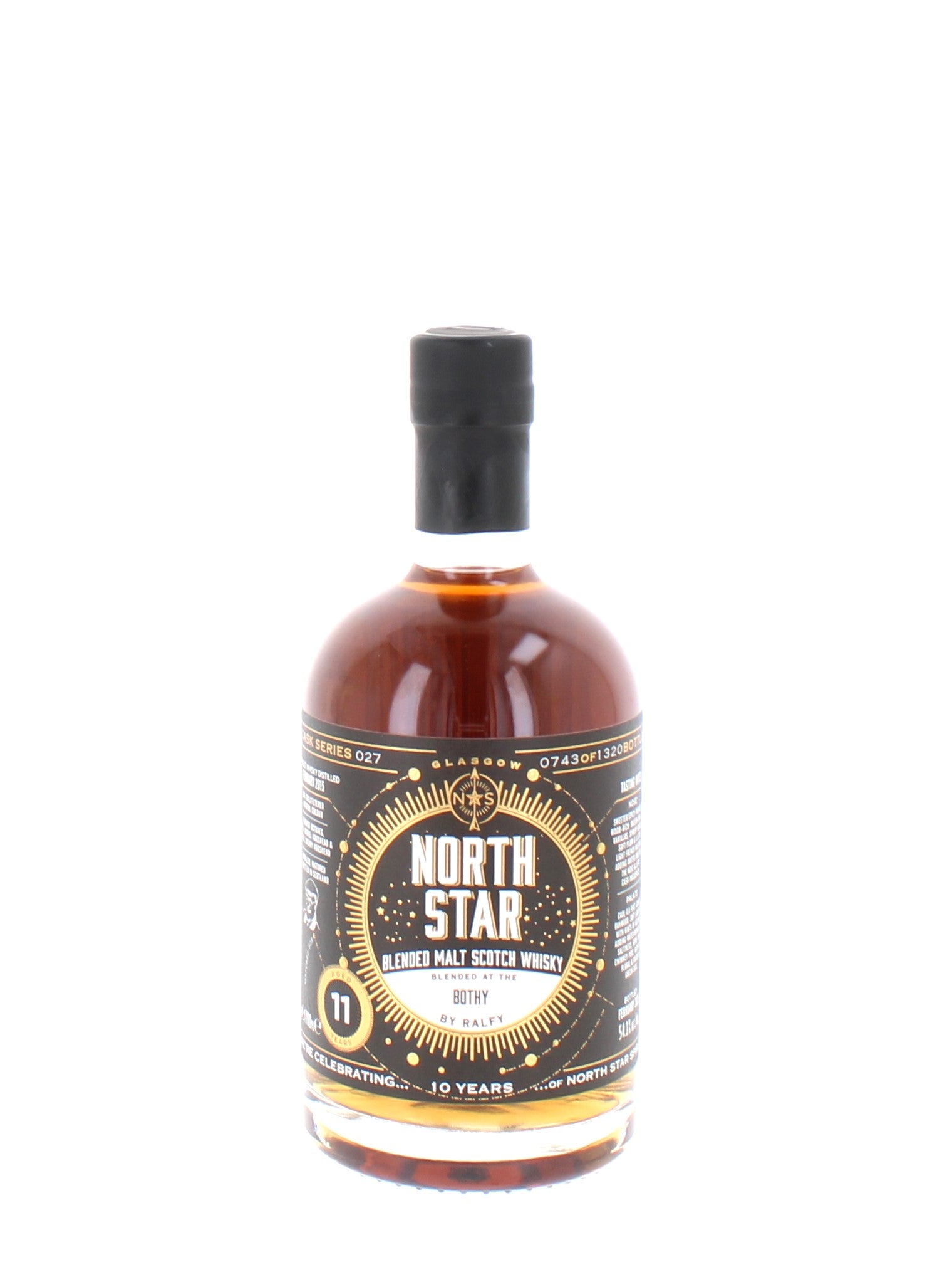 North Star 11-Year-Old Bothy By Ralfy Blended Malt Scotch - 70cl 54.1%