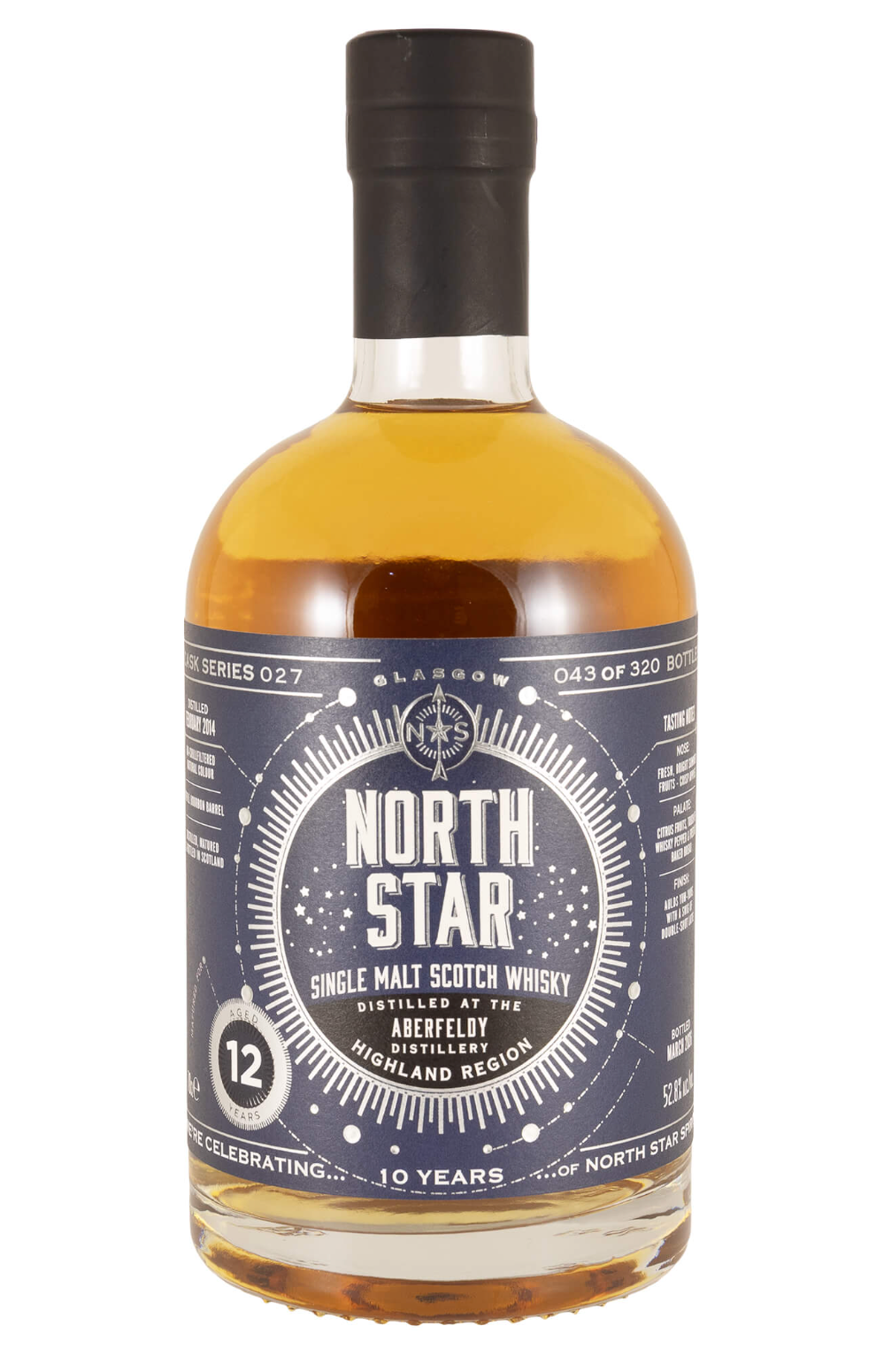 North Star 12 Year Old Aberfeldy Single Malt - 70cl 52.8%