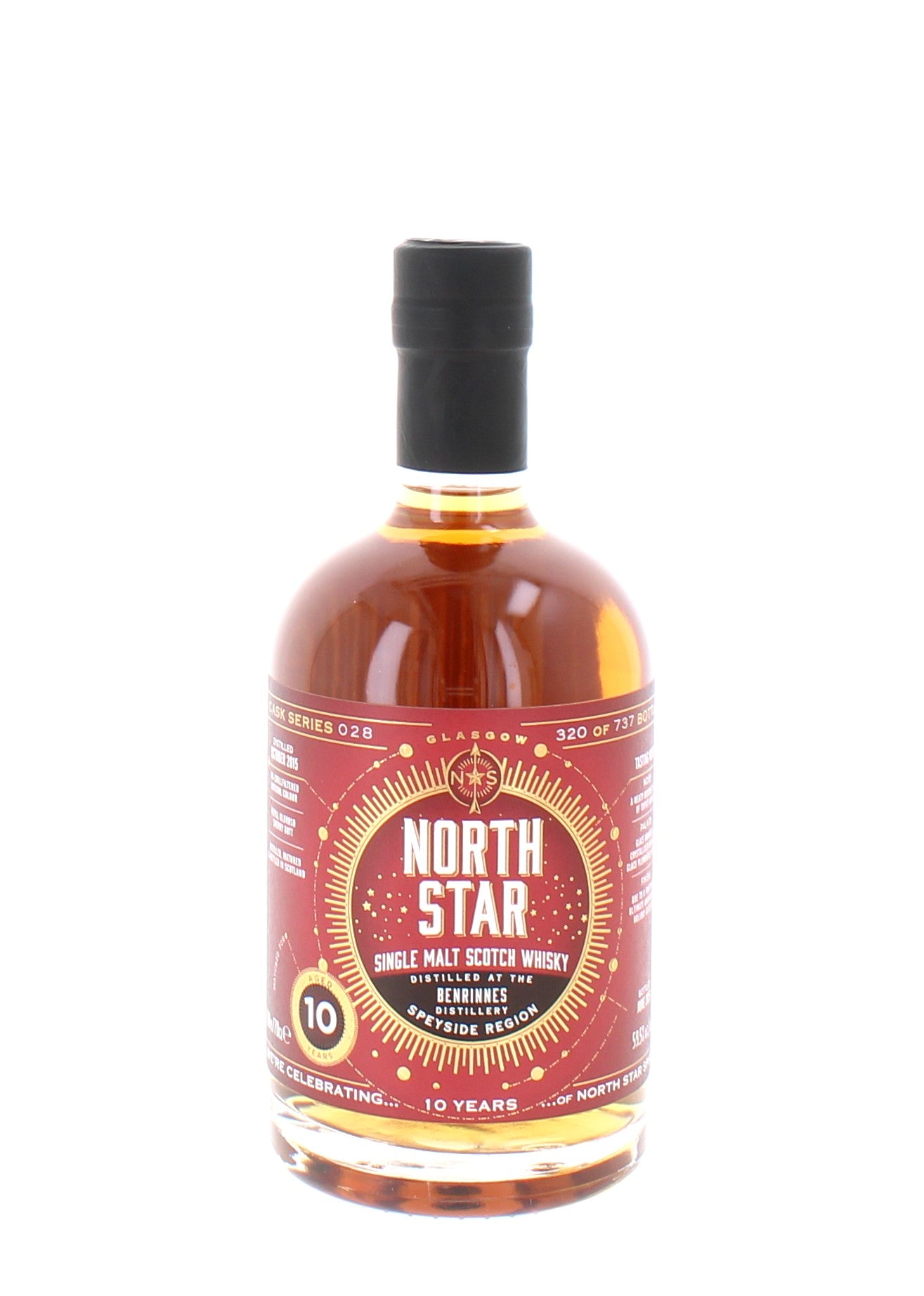 North Star Benrinnes 10 Year Old Speyside Single Malt - 70cl 59.5%