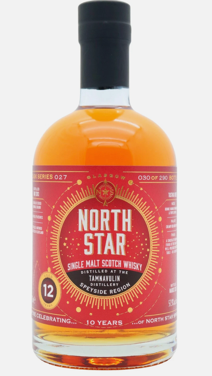 North Star Tamnavulin 12 Year Old Single Malt - 70cl 57.9%