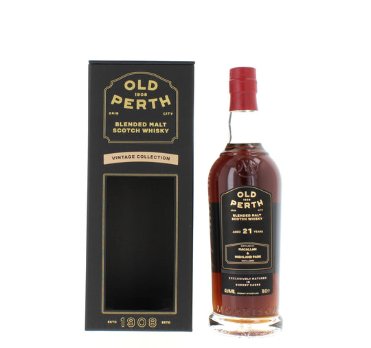 Old Perth 21 Year Old Blended Malt - 70cl 43.6%