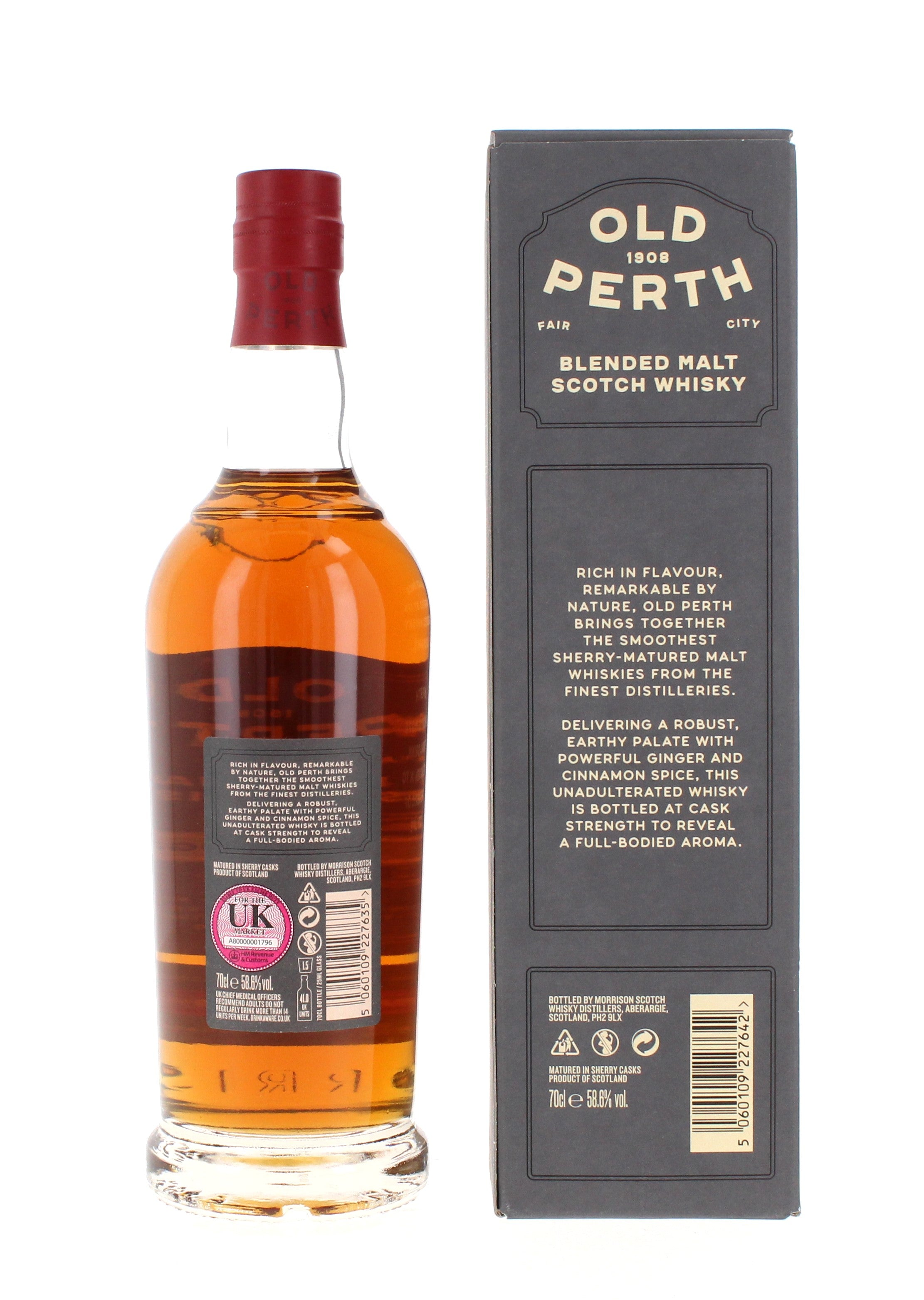 Old Perth Blended Malts Cask Strength - 70cl 58.6%