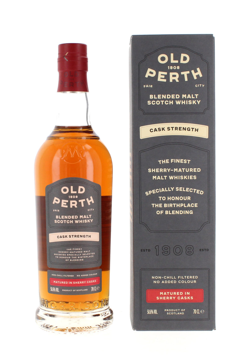 Old Perth Blended Malts Cask Strength - 70cl 58.6%