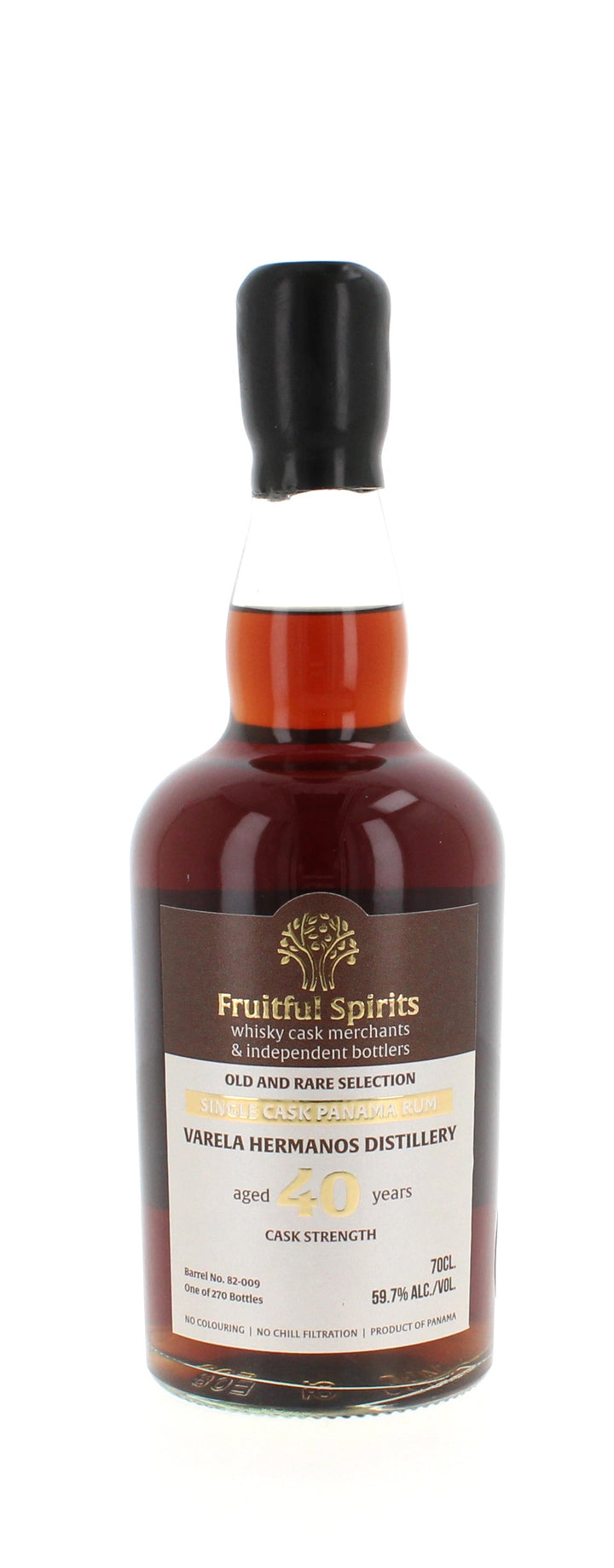 Fruitful Spirits Panama Rum 40 Year Old Single Cask - 70cl 59.7%