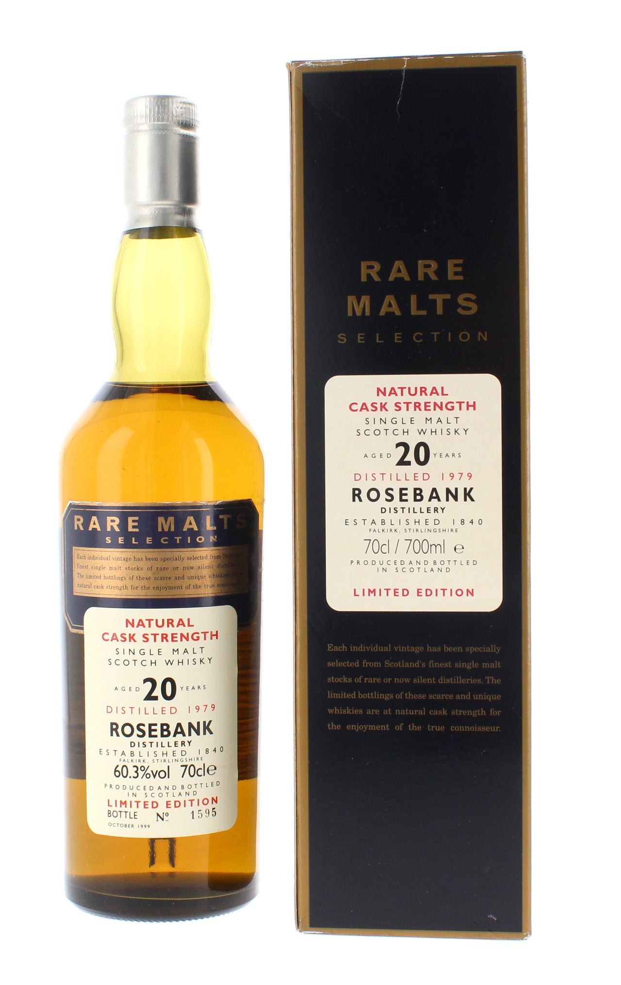 Rosebank 1979 20 Year Old Rare Malts 70cl 60.3%