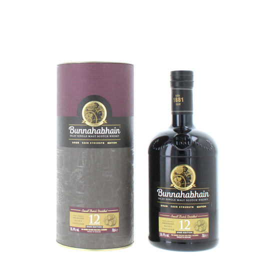 Bunnahabhain 12 Year Old Cask Strength 2025 Edition Single Malt - 70cl - 56.4%