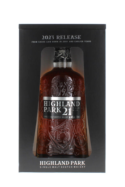 Highland Park 21 Year Old Single Malt Scotch Whisky - 70cl 46