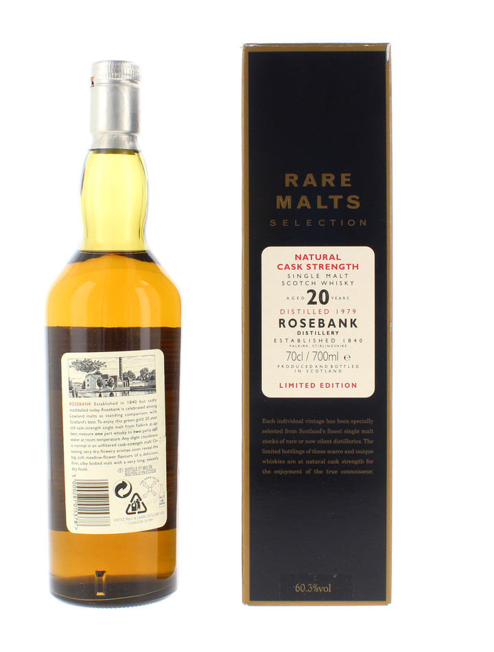 Rosebank 1979 20 Year Old Rare Malts 70cl 60.3%