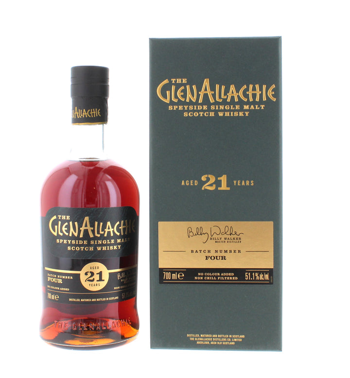 Glenallachie 21 Year Old Batch 1-4 (4*70cl)