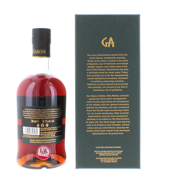 Glenallachie 21 Year Old Batch 1-4 (4*70cl)