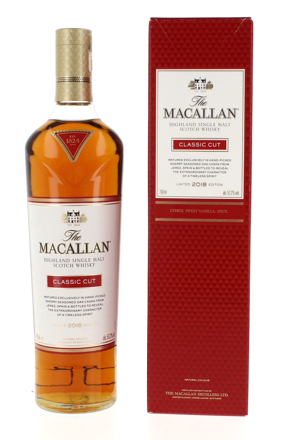 Macallan - Classic Cut (2017, 2018, 2019, 2020, 2021, 2022 & 2023) 7 x 70cl