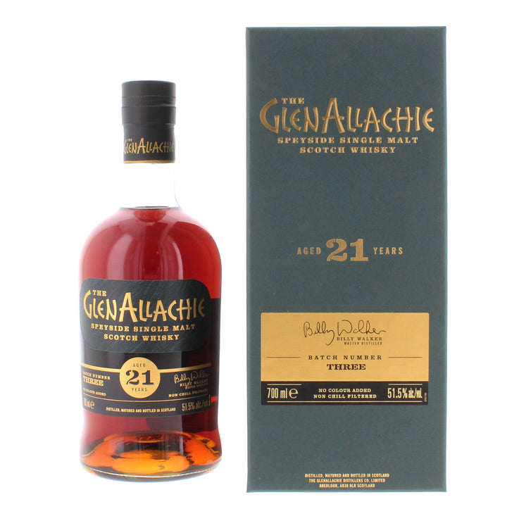 Glenallachie 21 Year Old Batch 1-4 (4*70cl)