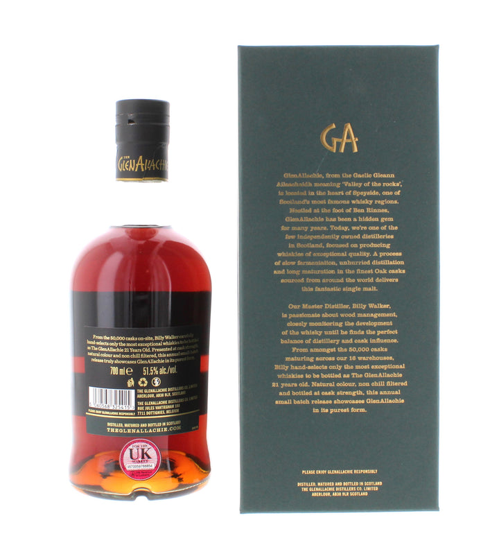 Glenallachie 21 Year Old Batch 1-4 (4*70cl)