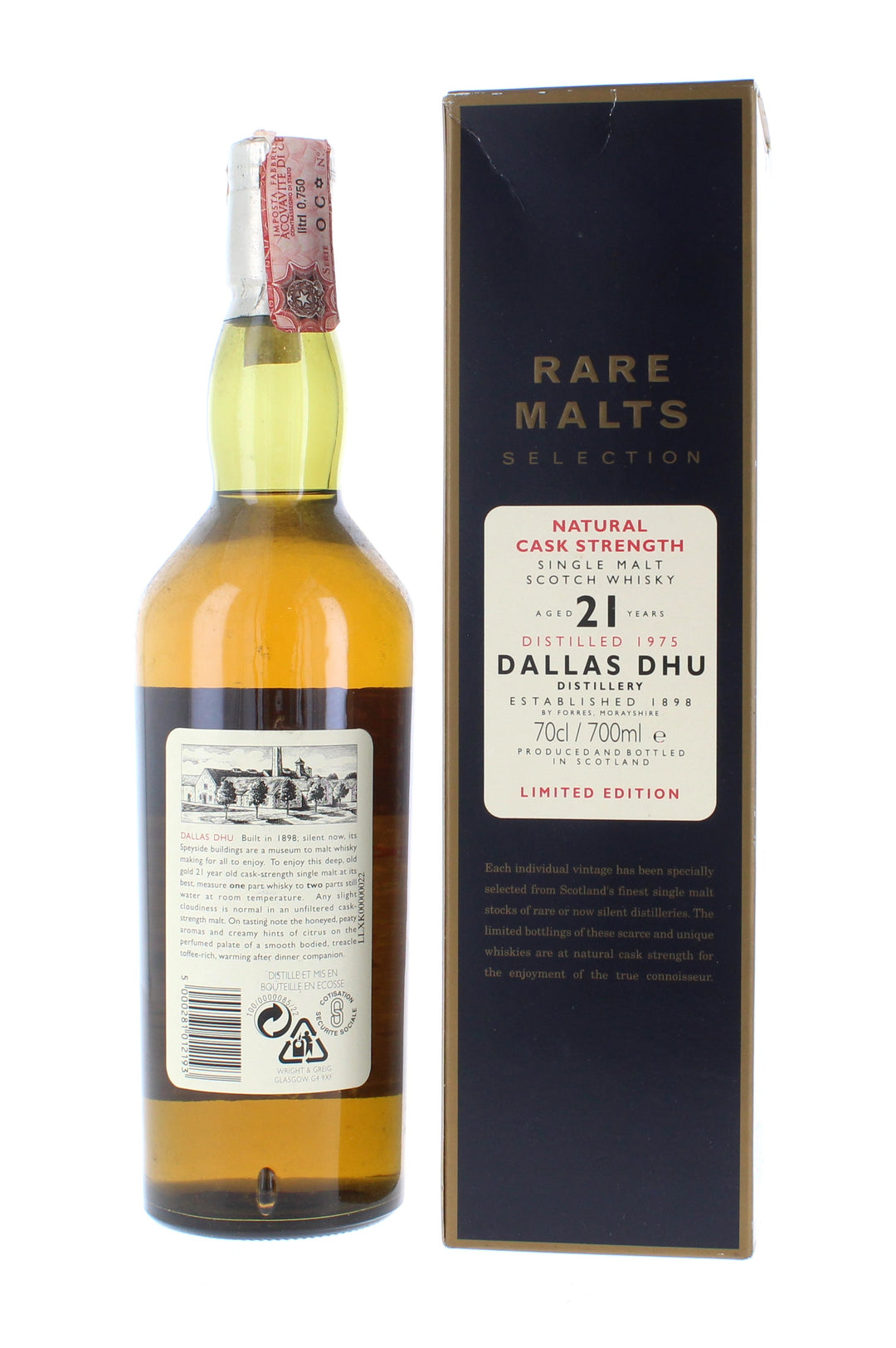 Dallas Dhu 1975 - 21 Year Old Rare Malts 70cl 61.9%