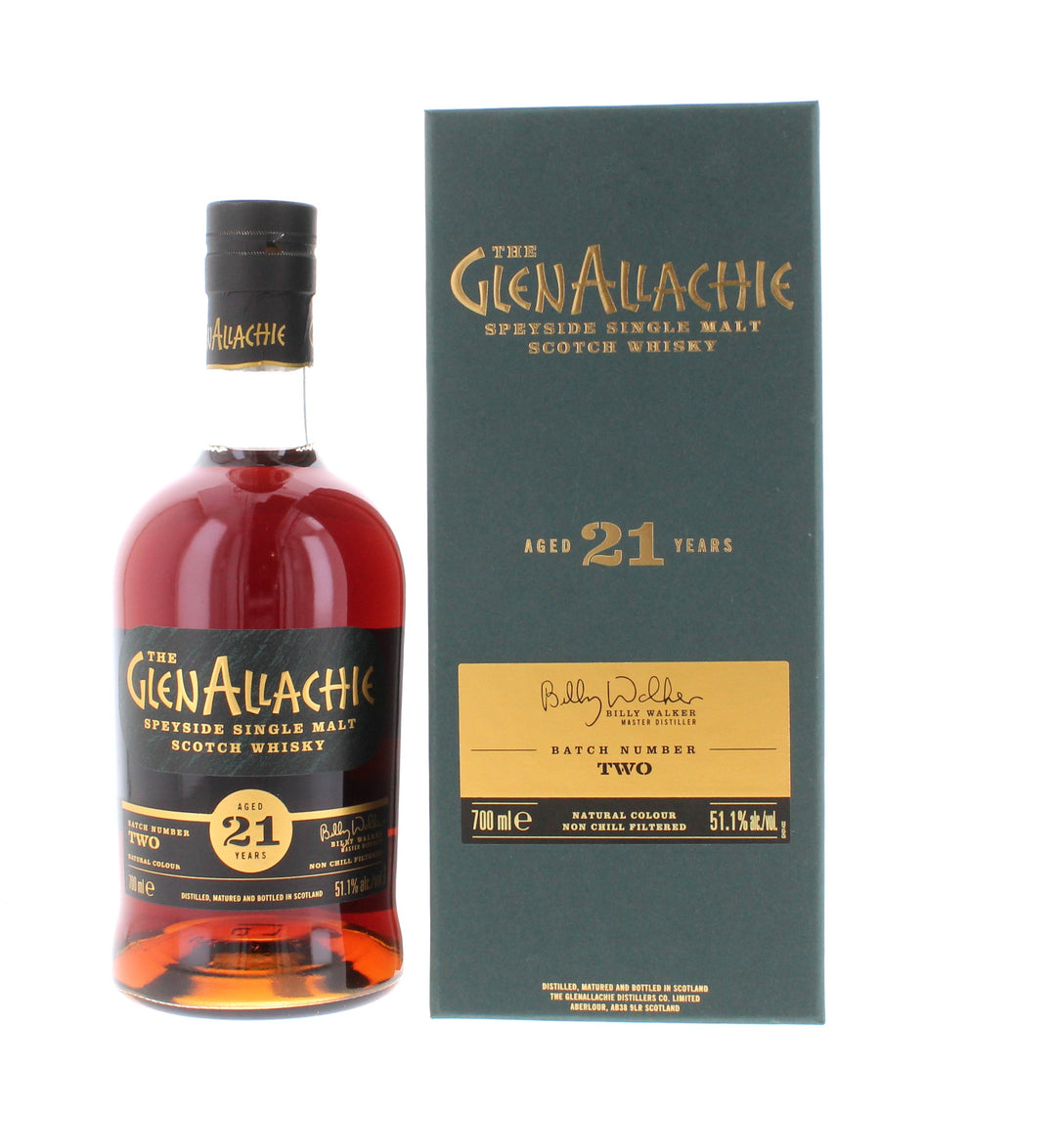 Glenallachie 21 Year Old Batch 1-4 (4*70cl)