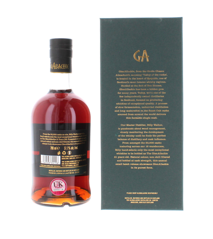 Glenallachie 21 Year Old Batch 1-4 (4*70cl)