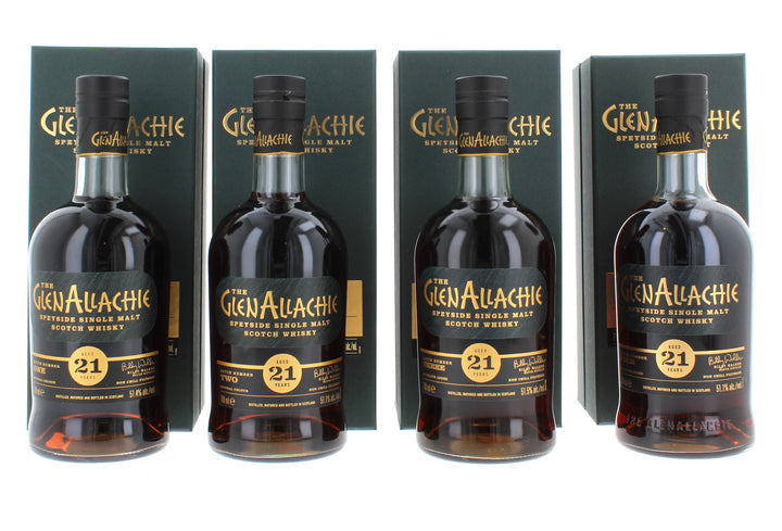 Glenallachie 21 Year Old Batch 1-4 (4*70cl)